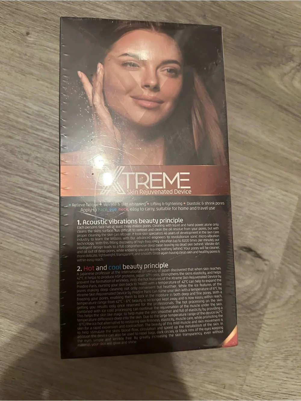 Predire Paris XTREME Hot & Cold Skin Rejuvenation Device D002 NIB
